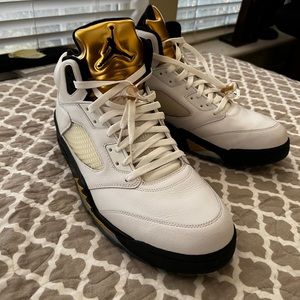 “Olympic Gold Medal” Air Jordan 5 Retro